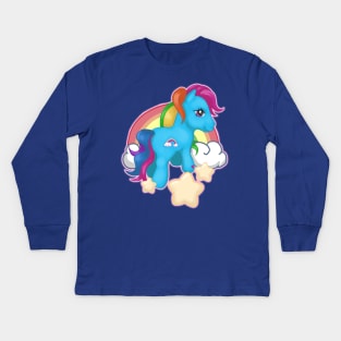 magic pony - 80s toys Kids Long Sleeve T-Shirt